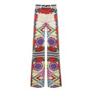 La DoubleJ Retro Romance Flare Jeans Multicolor, Dam