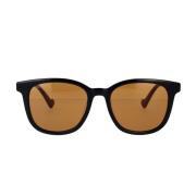 Gucci Minimalistiska solglasögon Gg1001Sk 002 Black, Dam
