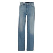 3X1 Straight Jeans Blue, Dam
