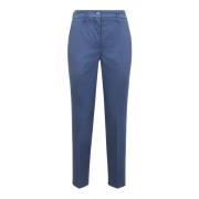 Jacob Cohën Hög midja slim fit byxor Blue, Dam