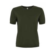 Skovhuus Mjuk T-shirt i olika färger Green, Dam