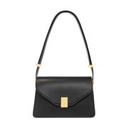 Lanvin Läder Axelväska Black, Dam