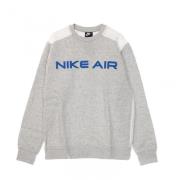 Nike Sporty Air Crew Sweatshirt Gray, Herr