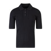 Maison Margiela Blå Ss23 Herr Polo Tröja Blue, Herr