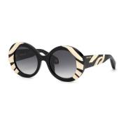 Roberto Cavalli Stiliga solglasögon för modeframåt kvinnor Black, Dam