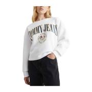 Tommy Hilfiger Sweatshirts White, Dam