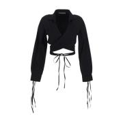 Andrea Adamo Blouses Black, Dam