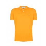 Tommy Hilfiger Polo Shirts Orange, Herr