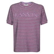 Lanvin T-Shirt Purple, Dam