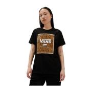 Vans Animash BFF T-shirt Kvinnor Casual Black, Dam