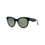 Celine Höj din stil med Cl4003In solglasögon Black, Unisex