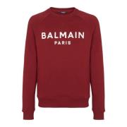 Balmain Paris sweatshirt Red, Herr