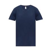Hanro Bomull T-shirt Blue, Herr