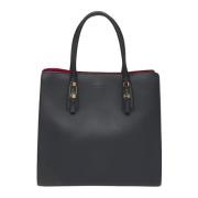 Salvatore Ferragamo Elegant handväska med metall detaljer Black, Dam