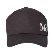 Alexander McQueen Kontrast Logo Baseball Cap Black, Herr