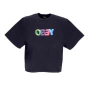 Obey T-Shirts Black, Dam