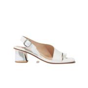 Scarosso Jill Höga Klack Sandaler White, Dam