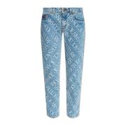 Versace Jeans Couture Straight leg jeans Blue, Dam
