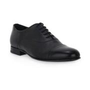 Luca Grossi Business Shoes Black, Herr