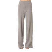 D.Exterior Straight Trousers Gray, Dam