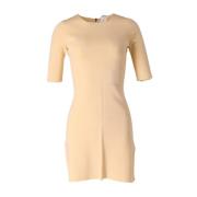 Chloé Pre-owned Pre-owned Polyester klnningar Yellow, Dam