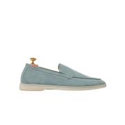 Scarosso Salviagröna Mockasin Loafers Blue, Herr