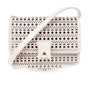 Alaïa Le Papa Liten axelväska Beige, Dam