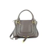 Chloé Pre-owned Pre-owned Tyg handvskor Gray, Dam