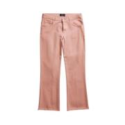 Fay Flared Jeans Pink, Dam
