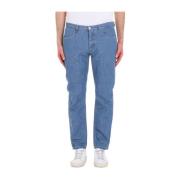 Paolo Pecora Straight Jeans Blue, Herr