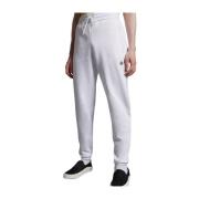 Moncler Uppgradera din garderob med stiliga bomulls sweatpants White, ...