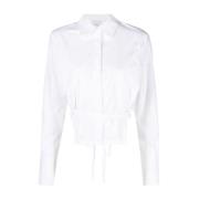 Patou Vita Sweatshirts för Kvinnor Aw23 White, Dam