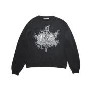 Acne Studios Faded Black Sweater Black, Herr