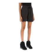 Isabel Marant Étoile Faded-effekt French Terry Sweatshorts Black, Dam