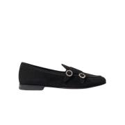 Scarosso Virginia Black Strass Loafer Black, Herr