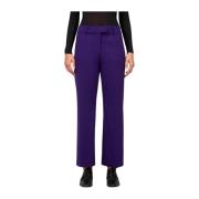 True Royal Giada Byxor - Milano Jersey Purple, Dam