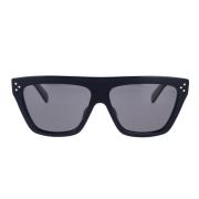 Celine Fyrkantiga polariserade solglasögon med chic stil Black, Unisex