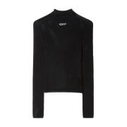 Off White Sweatshirts Black, Dam