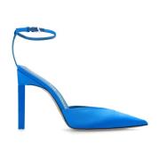 The Attico ‘Perine’ satinpumps Blue, Dam