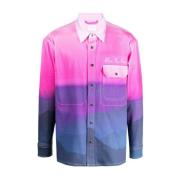 Blue Sky Inn Casual Shirts Purple, Herr