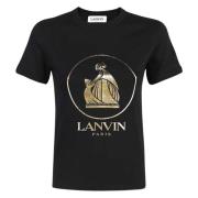Lanvin T-Shirt Black, Dam