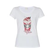 Liu Jo T-Shirt - Klassisk Stil White, Dam