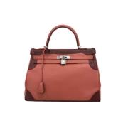 Hermès Vintage Begagnad Rosa Skinn Hermès Kelly Pink, Dam