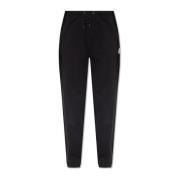 Moncler Sweatpants med logotyp Black, Dam