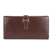 Hermès Vintage Begagnade plånböcker Brown, Unisex
