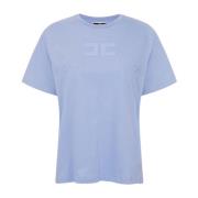 Elisabetta Franchi T-Shirts Blue, Dam