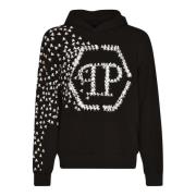 Philipp Plein Hoodies Black, Herr