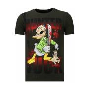 Local Fanatic Hunter Duck Rhinestone - T shirt Herr - 13-6225K Green, ...