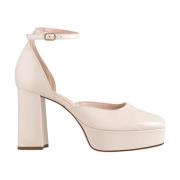 Högl Stiliga Beige Victoria Pumps Beige, Dam