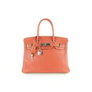 Hermès Vintage Begagnad handväska Orange, Dam